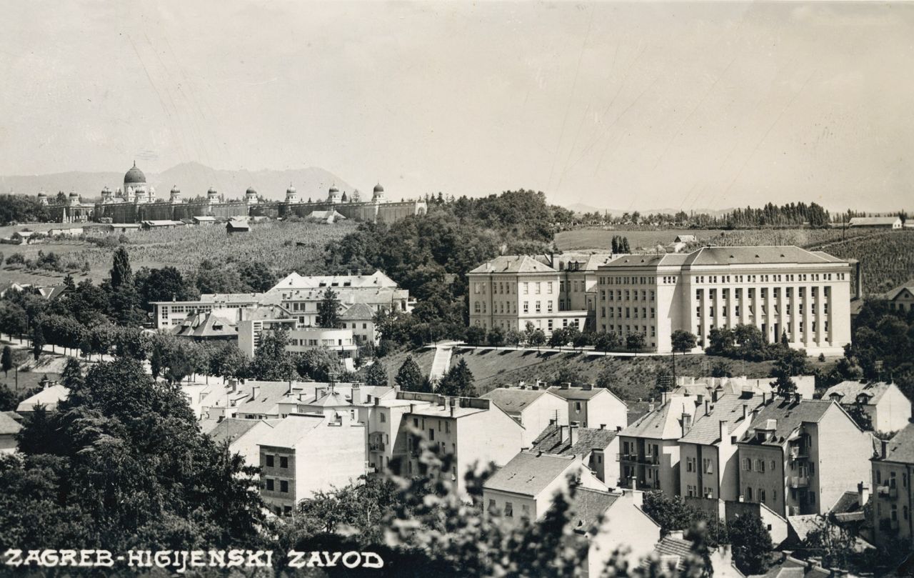 Higijenski zavod i Škola narodnog zdravlja, Rockfellerova ulica, oko 1935. godine